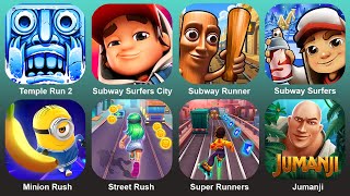Temple Run2,Subway Surf City,Subway Runner,Subway Surf,Minion Rush,Street Rush,Super Runner,Jumanji screenshot 2