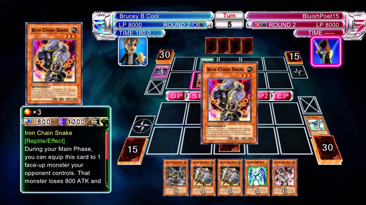 Yu Gi Oh 5ds Decade Duels Plus Brucey B Cool Vs Bluishpoet15 Youtube 