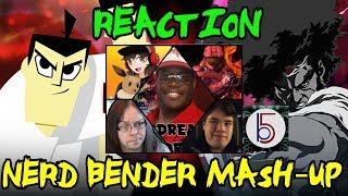 SAMURAI JACK vs AFRO SAMURAI!!! - NERD BENDER MASH UP Update
