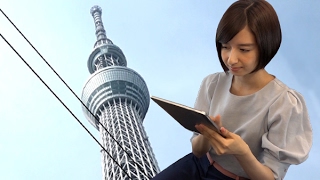 ドコモ５Ｇ実験  スカイツリーから８Kライブ