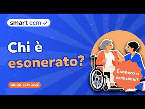 Anteprima del video: Esonero ed esenzione ECM: chi ne ha diritto e come farli valere