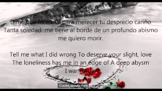 SIN TI - MDO - English & Spanish Lyrics
