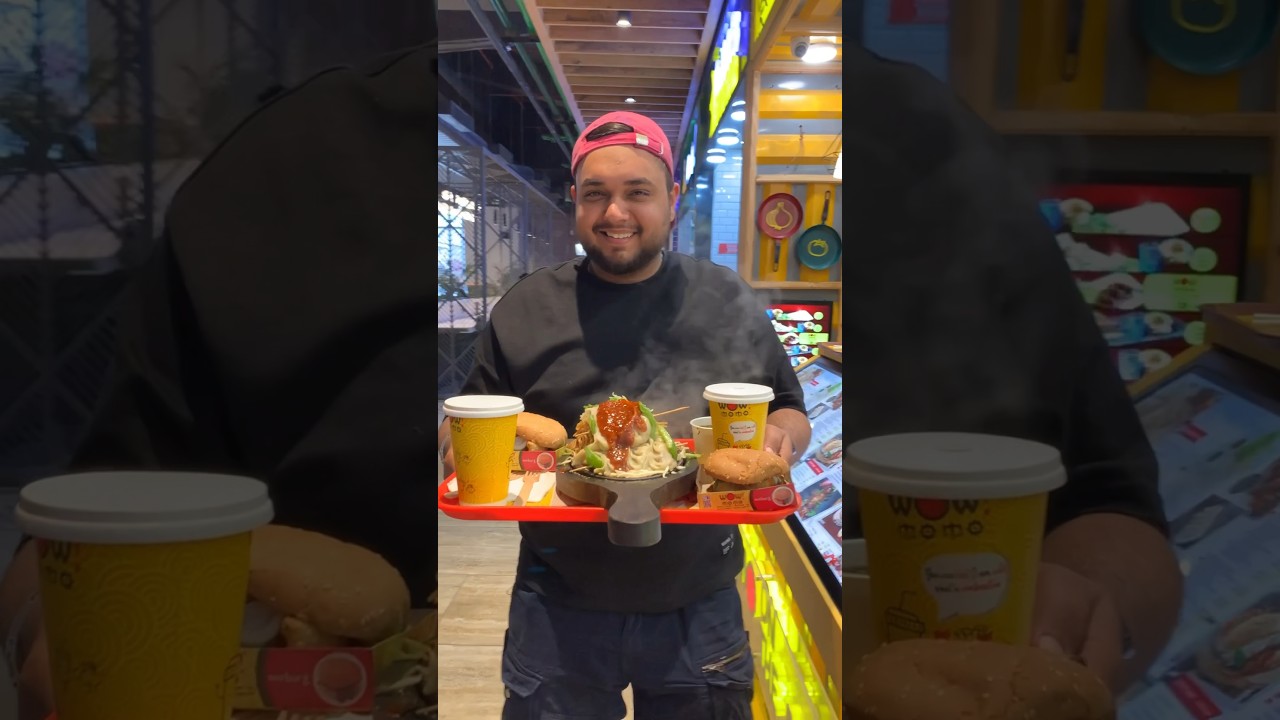 Trying Wow Momo Sizzler 😳😳 Honest Review 😱😱 