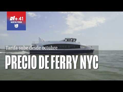 NYC Ferry fare to increase to $5 starting October 19