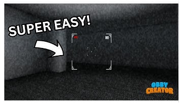 How to make a camera effect in Obby Creator *SUPER EASY*