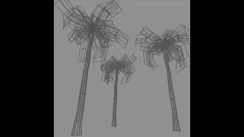 3D Model of 10 Low Poly Coconut Palm Trees Collection Review