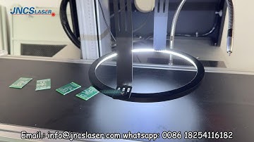 10w enclosure uv laser marking machine with CCD visual positioning system and conveyor belt