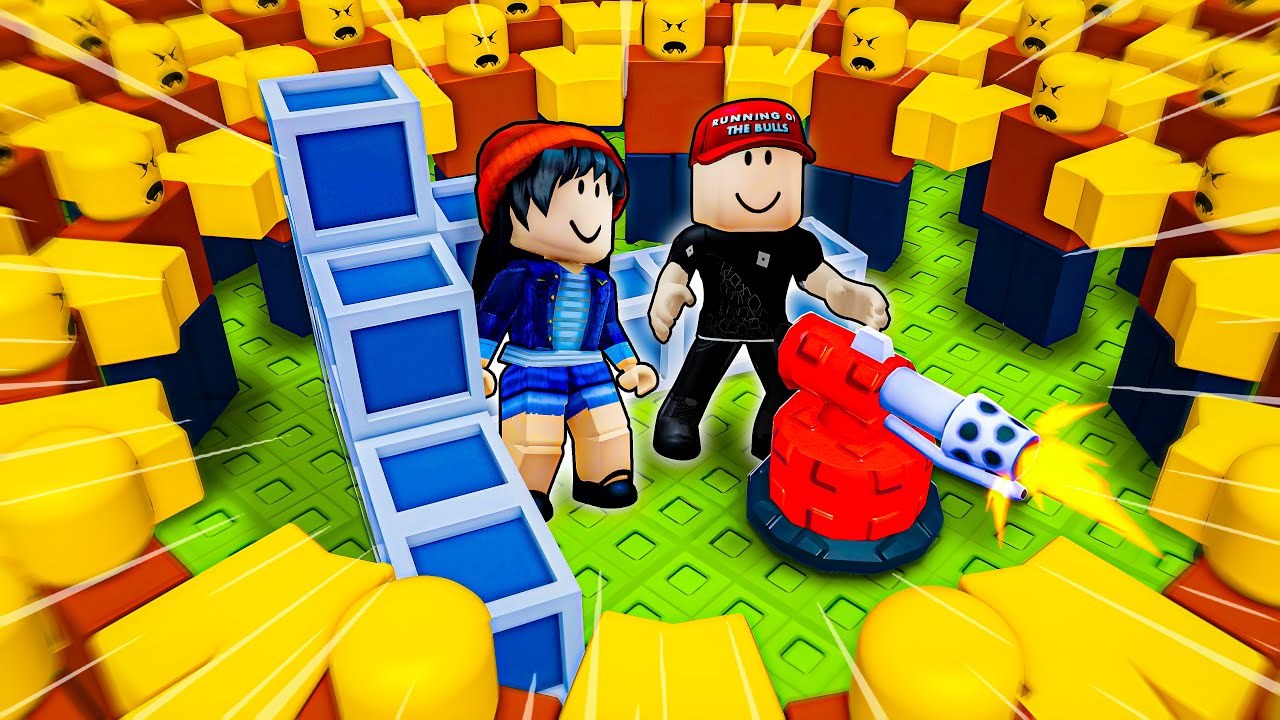 دافعنا عن القرية من هجوم الزومبي 😎