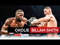 Full fight lawrence okolie vs chris billamsmith  wbo cruiserweight title