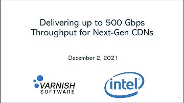 Delivering up to 500 Gbps Throughput for Next-Gen CDNs