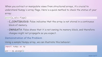 How to Join Numpy References for Array Efficiency