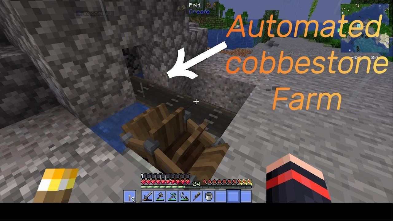 EP: 4 we made a cobblestone farm - YouTube