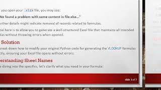 How to Prevent Excel Errors in Python-Generated .xlsx Files Using openpyxl