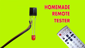 How to make a Simple IR Remote Control Tester