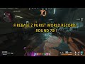 FIREBASE Z PURIST WORLD RECORD ROUND 72! (Video 2 out of 3)