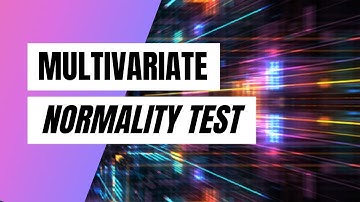 Multivariate Normality test using SPSS