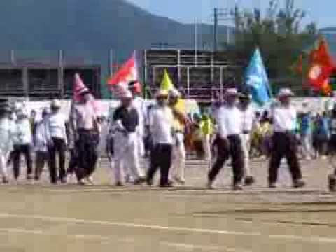 天城町町民体育祭・選手団入場