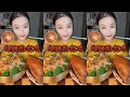 😱🔥 Epic Mukbang Feast: Giant Spicy Meat Platter That Will Make You Drool!