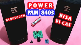 Cara Merakit Power Amplifier Bluetooth 5 Volt  Pam 8403 Mini Dan Bisa Di Cas