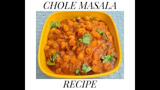 Chole Masala Recipe Easy Chana Masala Simple Recipes Galactic Gagan