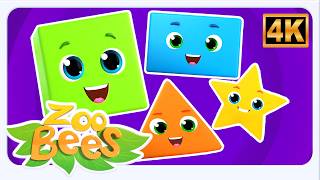 learn shapes kids shapes song educational nursery rhymes