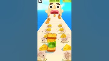 Sandwich runner Max Level (Android,ios) Gameplay #shorts #games