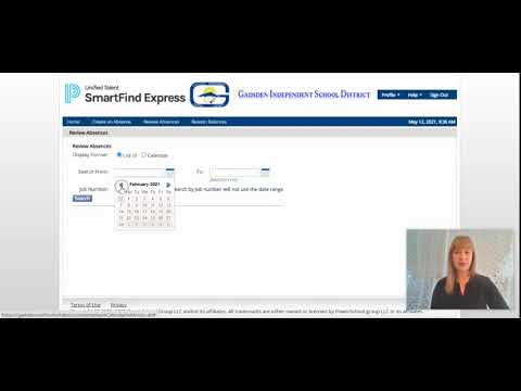 Creating an Absence with SmartFind Express