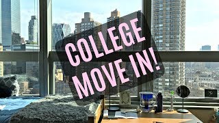 NYC COLLEGE MOVE IN VLOG! 2017