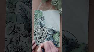 Нарисовала… и ожило/Drawn… and it came to life  #art #painting #deko #венок #wreath