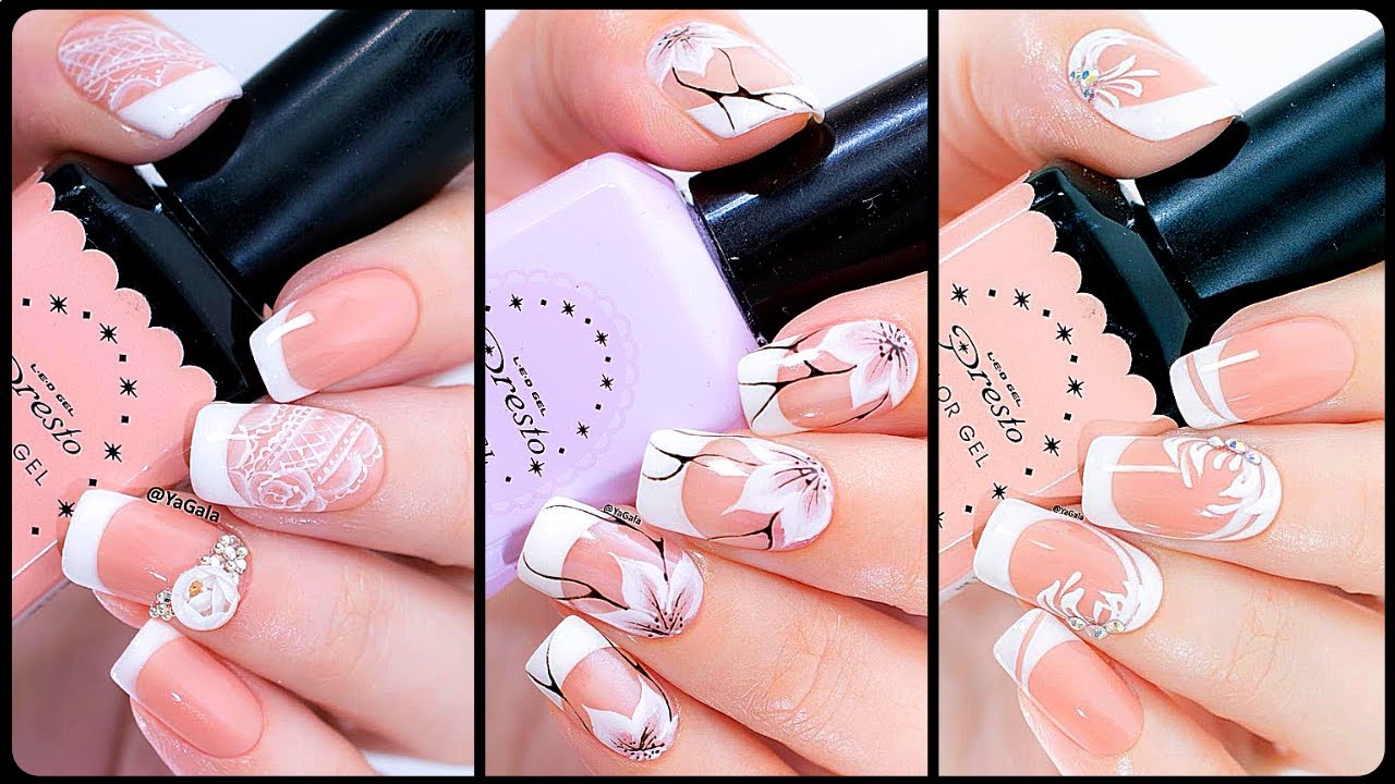 Best Wedding Nail Art Designs 21 Easy Diy French Nails Ideas Compilation For Short Long Nails Youtube Best Wedding Nail Art Designs 21 Easy Diy French Nails Ideas Compilation For Short Long Nails Youtube