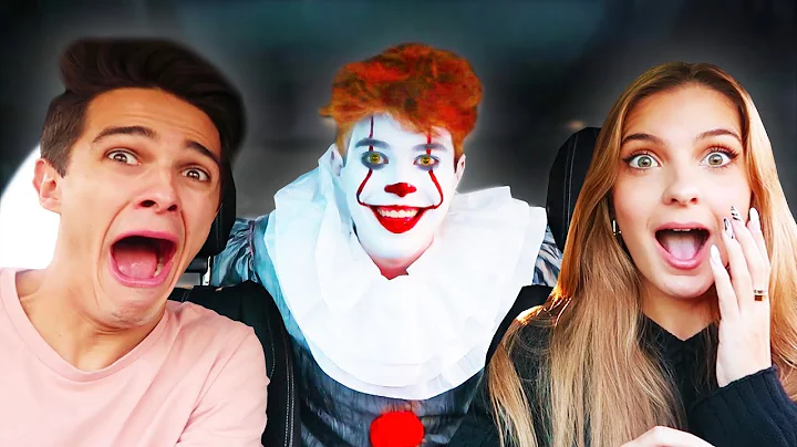 SCARING MY FRIENDS AS PENNYWISE!!