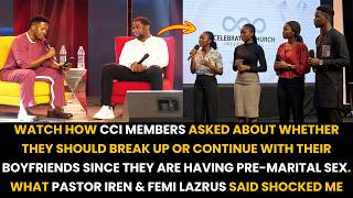 WATCH HOW THIS CCI MEMBER ASKED IF SHE SHOULD BREAK UP  WITH HER BOYFRIEND DUE TO PRE-MARITAL SEX