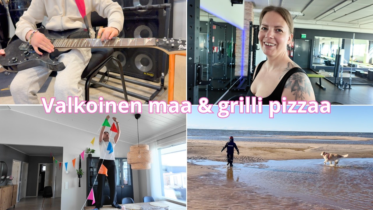 Soittimien testausta ja kaverisynttärit | Upeat ulkoilumaastot