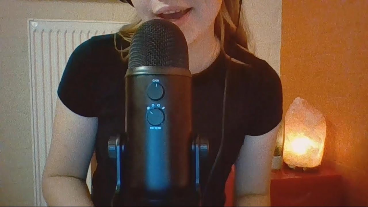 My first ASMR video 🌸