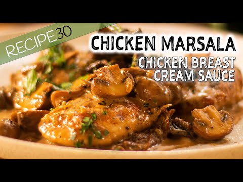 This will be your favourite chicken Marsala Recipe with wild mushrooms