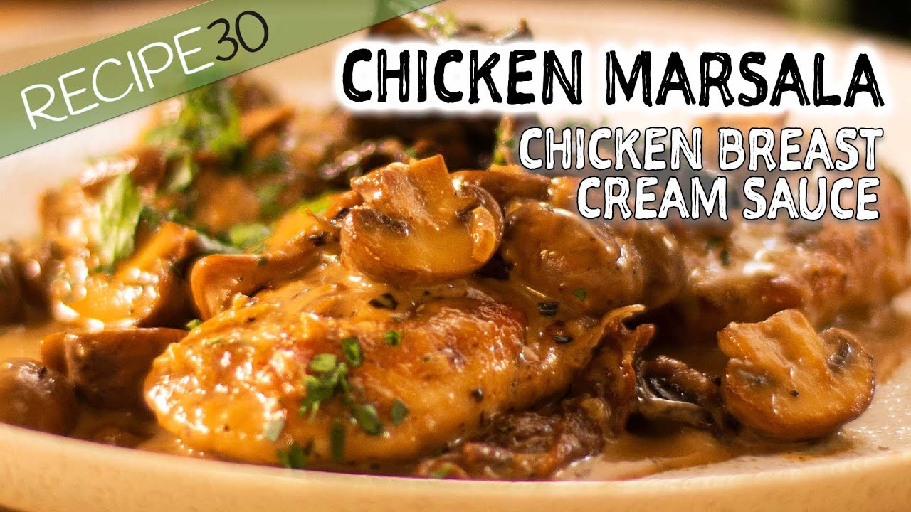 This will be your favourite chicken Marsala Recipe (with wild mushrooms) - ...