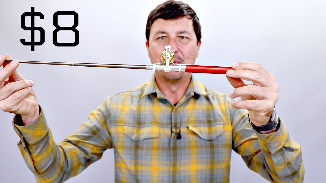 Testing The Tiniest Fishing Pole On AMAZON