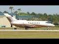 ~Rare!~ BAe 125-1000A Takeoff from Ft. Lauderdale Executive [Runway 8] 5/23/14