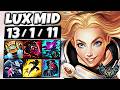 Lux vs Ahri [ MID ] Patch 26.9 Korea Challenger 1994 LP
