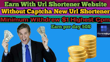 Earn with Url shortener website | new url shortener website without captcha 2019 fast earning