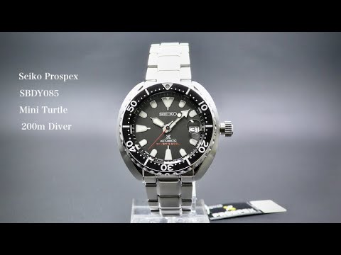 Seiko Prospex SBDY085 Mini Turtle 200m Diver Mechanical - YouTube