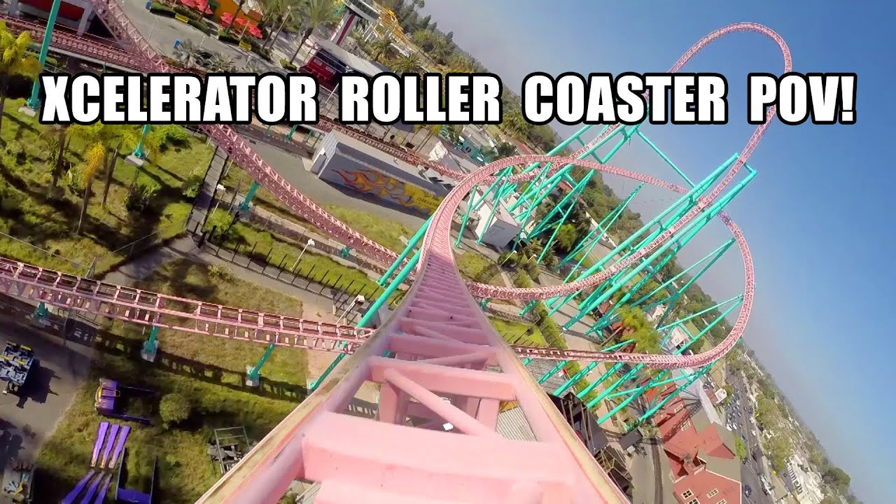 Xcelerator Roller Coaster POV Knott's Berry Farm ...