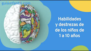 ¿A qué edad saltan los niños?