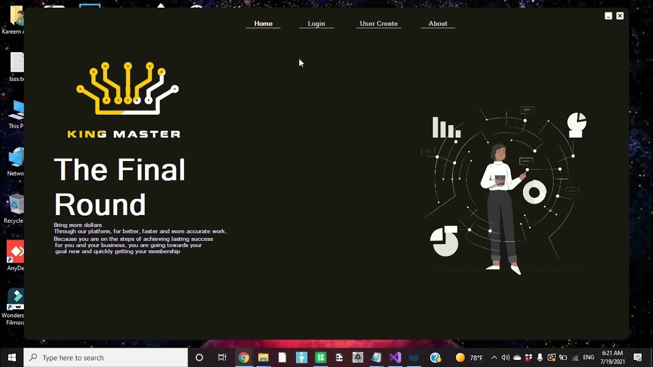 شرح التسجيل و تسجيل الدخول علي منصه كينج ماستر التسويقية King Master