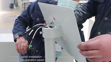 Installation video of Richpeace mask making machine for surgical mask