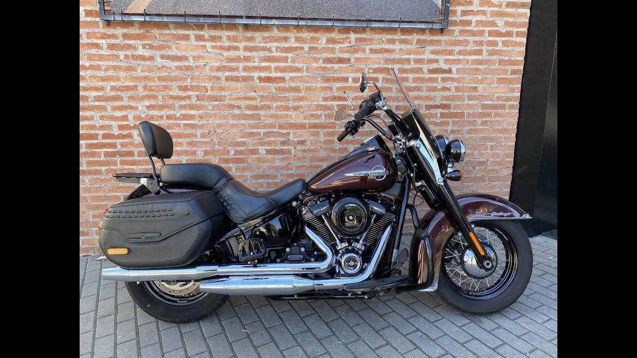 Harley Davidson Heritage Classic 107 2018 - YouTube