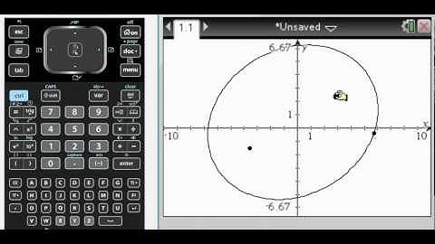 TI-Nspire Conic Sections 2