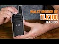 How to use your motorola solutions tlk100 two way radios