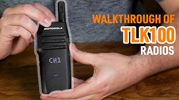 How To Use Your Motorola Solutions TLK100 Two Way Radios