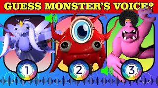 Guess the MONSTER'S VOICE #3 | GARTEN OF BANBAN 4 | CRAB CLARENCE, MISS LUNA, HUNKY JAKE